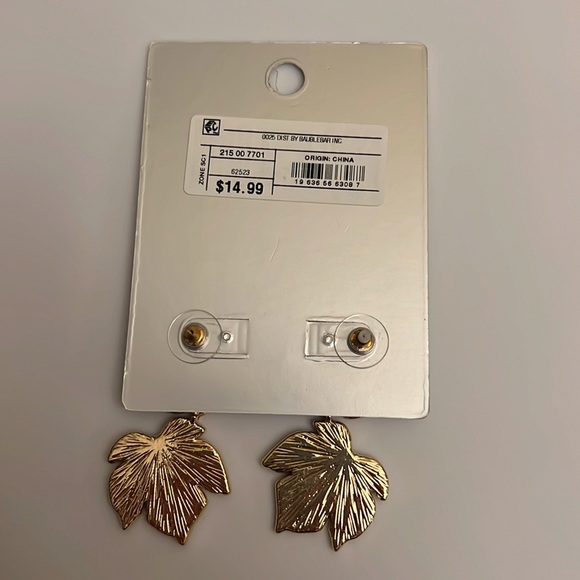 SUGARFIX by BaubleBar “Be-leaf In Yourself” Earrings - Picture 5 of 6